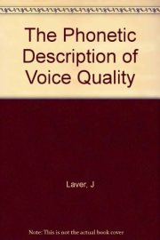 Couverture : The phonetic description of voice quality