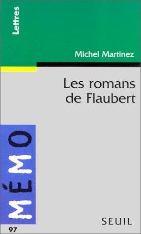 Couverture : Les romans de Flaubert
