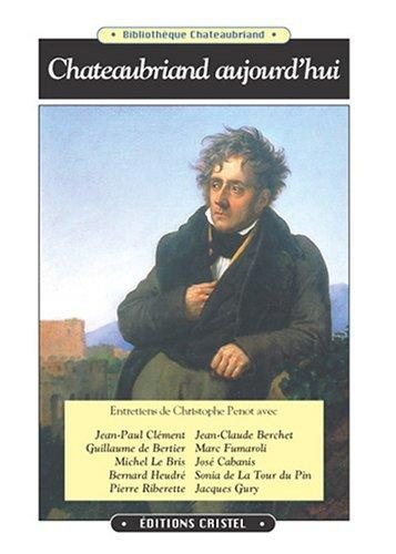 Couverture : Chateaubriand aujourd'hui