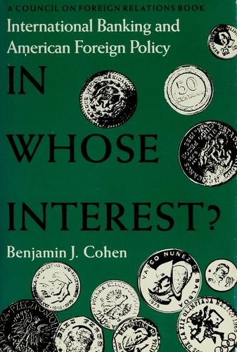 Couverture : In whose interest?