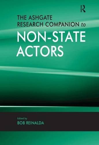 Couverture : The Ashgate research companion to non-state actors