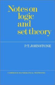 Couverture : Notes on logic and set theory