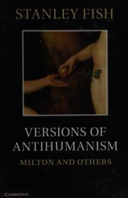 Couverture : Versions of Antihumanism