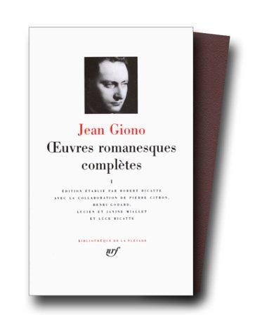 Couverture : Giono 