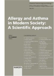 Couverture : Allergy and asthma in modern society