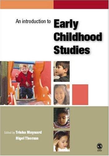 Couverture : An Introduction to Early Childhood Studies