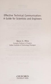 Couverture : Effective technical communication