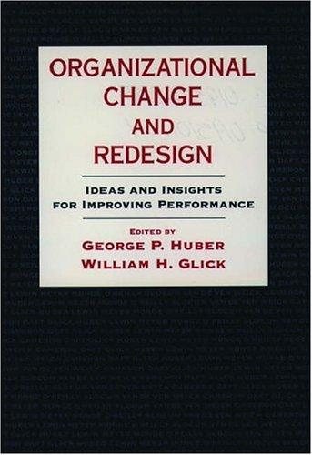 Couverture : Organizational change and redesign