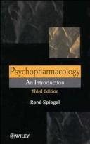 Couverture : Psychopharmacology