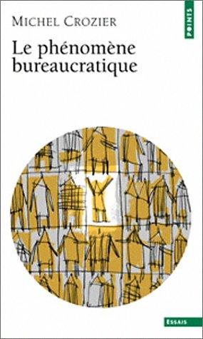 Couverture : Le phénomène bureaucratique