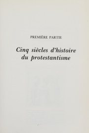 Couverture : La France protestante