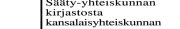 Couverture : Sääty-yhteiskunnan kirjastosta kansalaisyhteiskunnan kirjastoksi