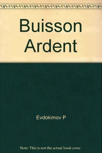 Couverture : La buisson ardent