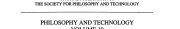 Couverture : Philosophy of technology in Spanish speaking countries