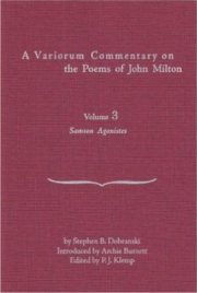 Couverture : A Variorum Commentary On The Poems Of John Milton