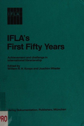 Couverture : IFLA's first fifty years