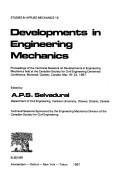 Couverture : Developments in engineering mechanics