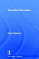 Couverture : Semantic externalism