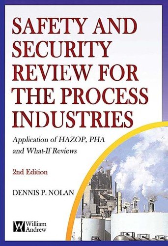 Couverture : Safety and security review for the process industries