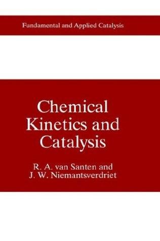 Couverture : Chemical kinetics and catalysis
