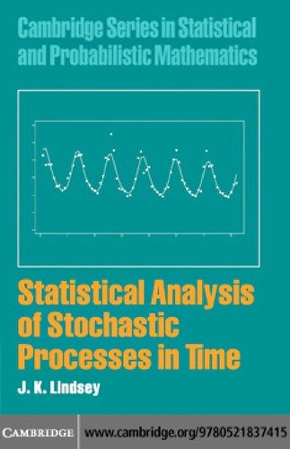 Couverture : STATISTICAL ANALYSIS OF STOCHASTIC PROCESSES IN TIME.
