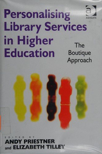 Couverture : Personalising Library Services in Higher Education