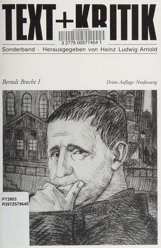 Couverture : Bertolt Brecht