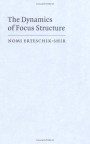 Couverture : The dynamics of focus structure