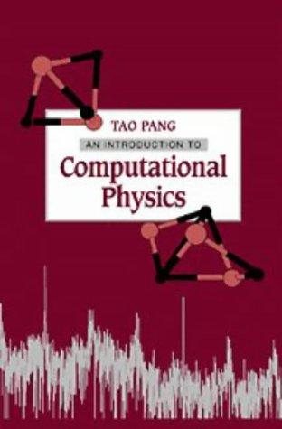 Couverture : An introduction to computational physics