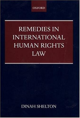 Couverture : Remedies in international human rights law