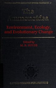 Couverture : The Ammonoidea