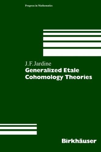 Couverture : Generalized Etale cohomology theories