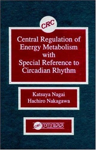 Couverture : Central regulation of energy metabolism with special reference to circadian rhythm