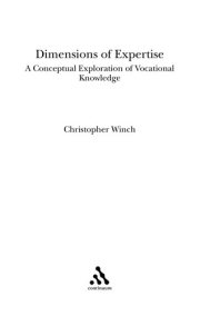 Couverture : Dimensions of expertise