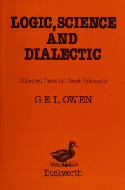Couverture : Logic, science and dialectic