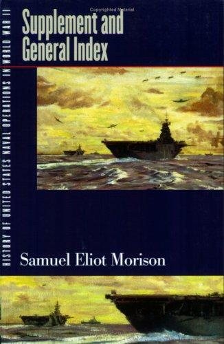 Couverture : History of United States naval operations in World War II