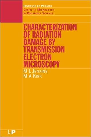 Couverture : Characterization of radiation damage by transmission electron microscopy
