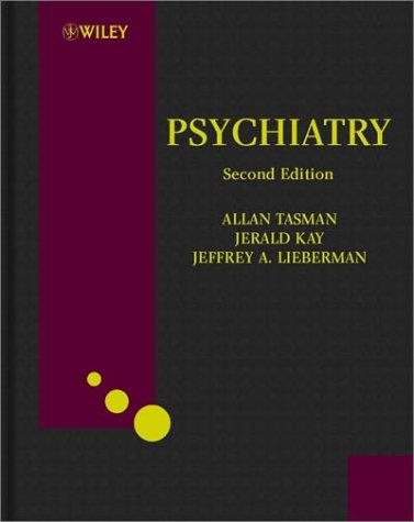 Couverture : Psychiatry