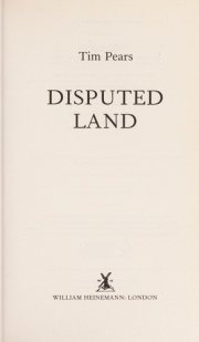 Couverture : Disputed land