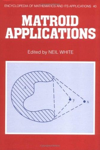 Couverture : Matroid applications