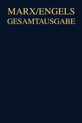Couverture : Karl Marx, Ökonomische Manuskripte 1863–1868