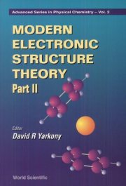 Couverture : Modern electronic structure theory