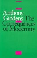 Couverture : The consequences of modernity
