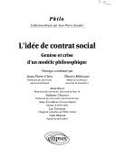 Couverture : L'idée de contrat social