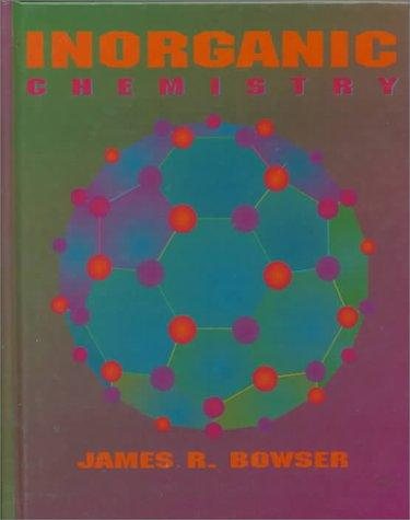 Couverture : Inorganic Chemistry