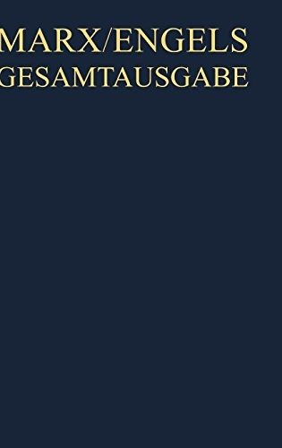 Couverture : Marx/Engels Gesamtausgabe (Mega), Band 32, Die Bibliotheken Von Karl Marx Und Friedrich Engels. Annotiertes Verzeichnis Des Ermittelten Bestandes (German Edition)