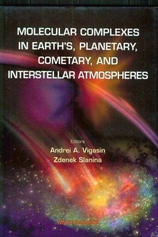 Couverture : Molecular complexes in earth's planetary, cometary and interstellar atmosphere