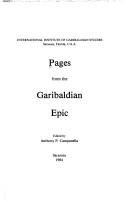 Couverture : Pages from the Garibaldian epic