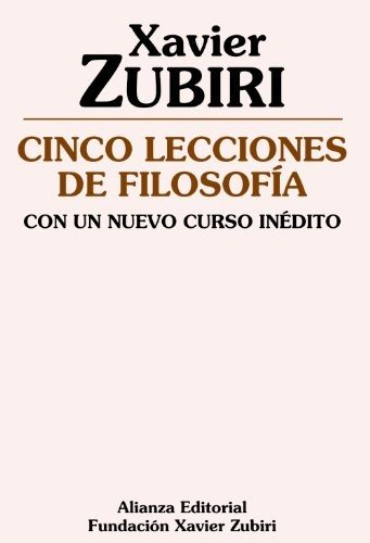 Couverture : Cinco lecciones de filosofía
