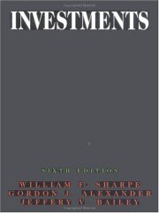 Couverture : Investments (6th Edition)